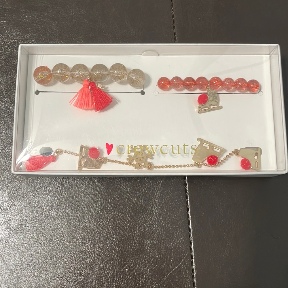 Crewcuts necklace and bracelets